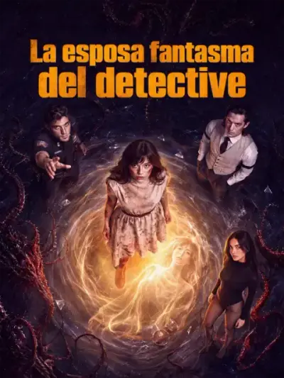 La esposa fantasma del detective — portada