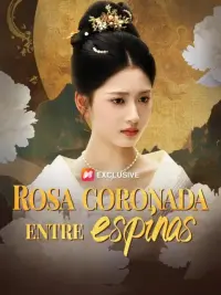 Rosa coronada entre espinas completo