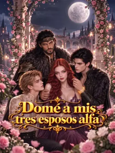 Domé a mis tres esposos alfa — portada