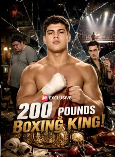 200 Pounds to Boxing King! — vertical poster