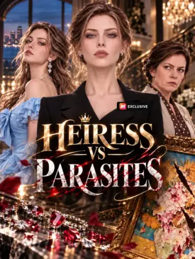 Heiress vs Parasites — vertical poster