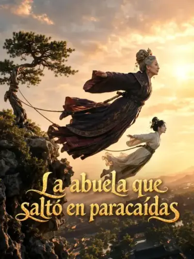 La abuela que saltó en paracaídas — portada