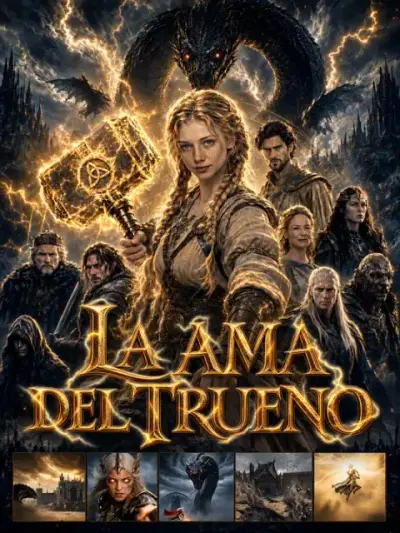 La ama del trueno — portada