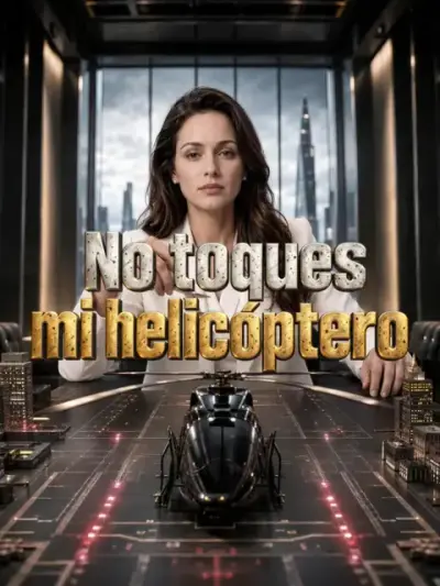 No toques mi helicóptero — portada