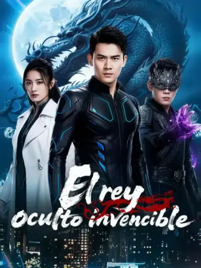 El rey oculto invencible — portada