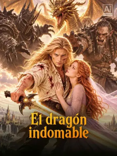 El dragón indomable — portada