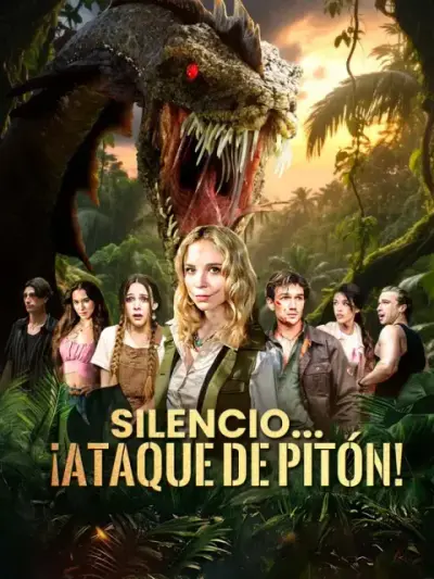 Silencio... ¡ataque de pitón! — portada