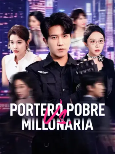 Portero pobre vs. millonaria — portada