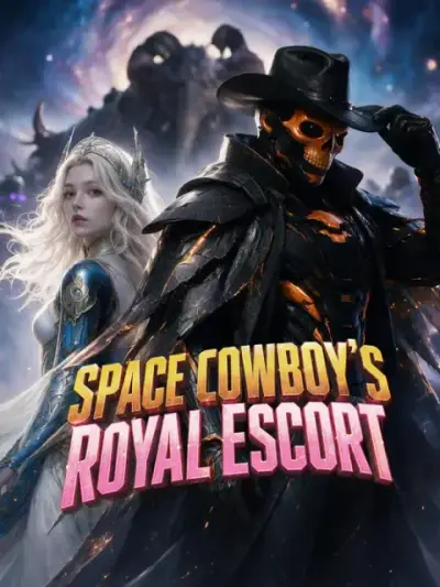 Space Cowboy's Royal Escort — vertical poster