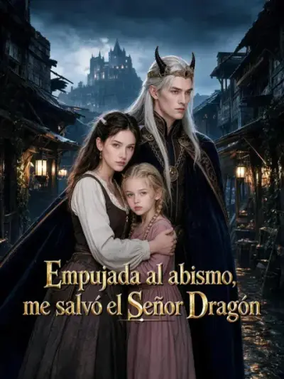 Empujada al abismo, me salvó el Señor Dragón — portada