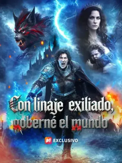 Con linaje exiliado, goberné el mundo — portada