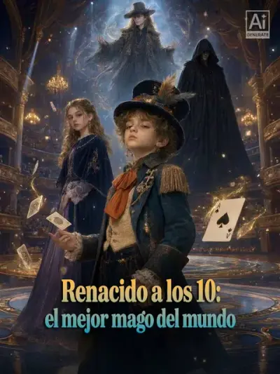 Renacido a los 10: El mejor mago del mundo — portada