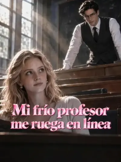 Mi frío profesor me ruega en línea — portada