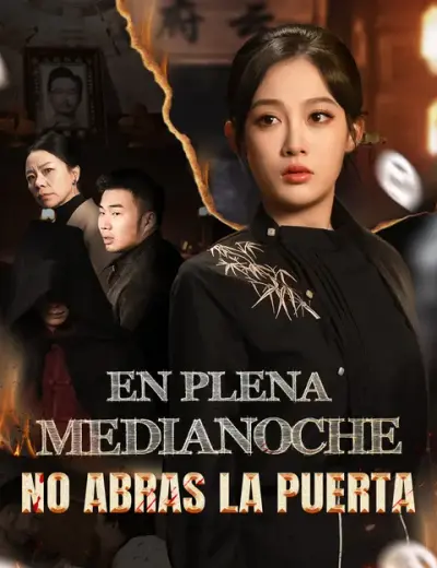 En plena medianoche, no abras la puerta — portada