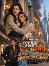 Escape from the Fire, the Vegetative Mother-in-Law Wakes Up Furious cover