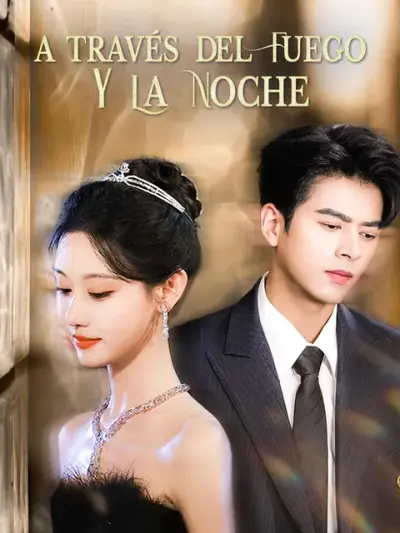 A través del fuego y la noche — portada
