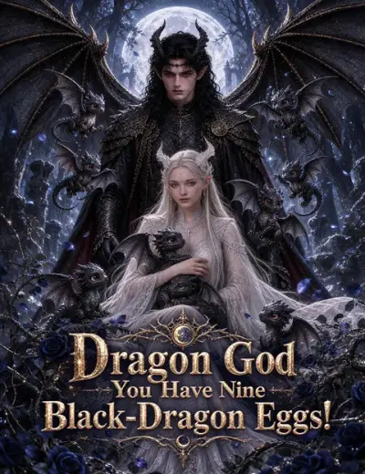 Dragon God, You Have Nine Black-Dragon Eggs! — vertical poster
