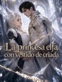 La princesa elfa con vestido de criada completo