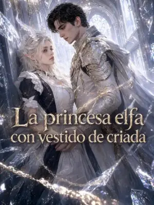 La princesa elfa con vestido de criada completo