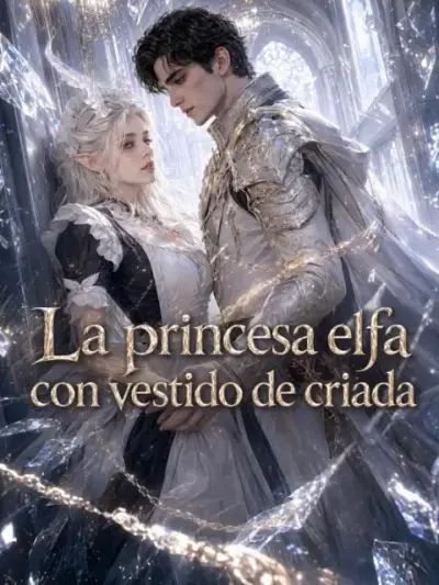 La princesa elfa con vestido de criada — portada