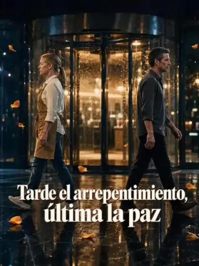 Tarde el arrepentimiento, última la paz — portada