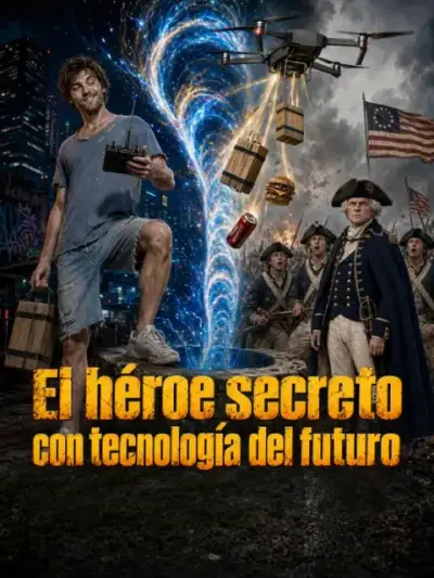 El héroe secreto con tecnología del futuro – portada del dorama corto