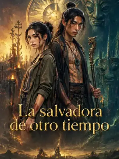 La salvadora de otro tiempo — portada