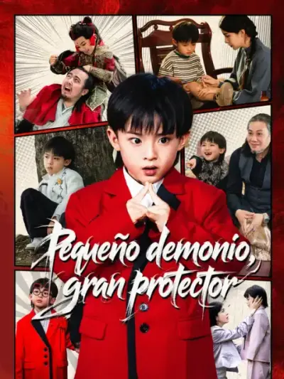 Pequeño demonio, gran protector — portada