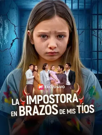 La impostora en brazos de mis tíos — portada