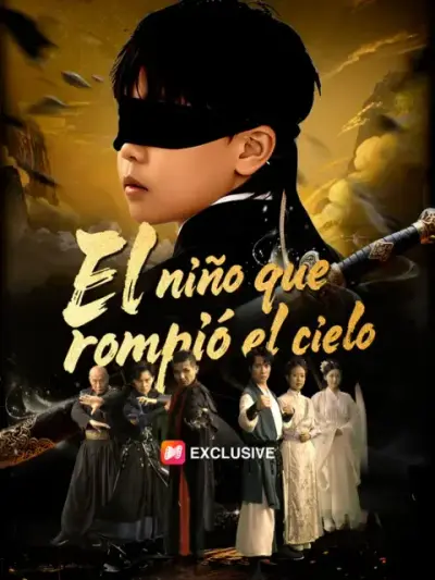 El niño que rompió el cielo — portada