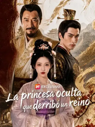 La princesa oculta que derribó un reino – portada del dorama corto