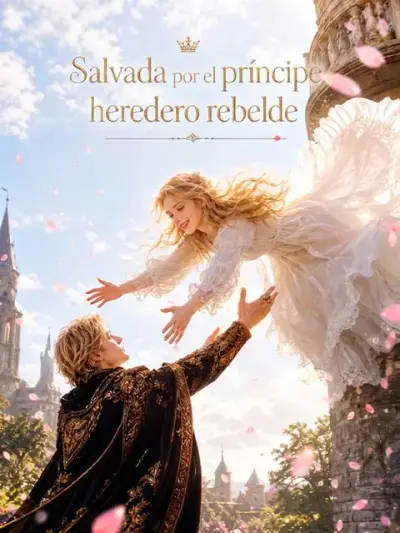 Salvada por el príncipe heredero rebelde — portada