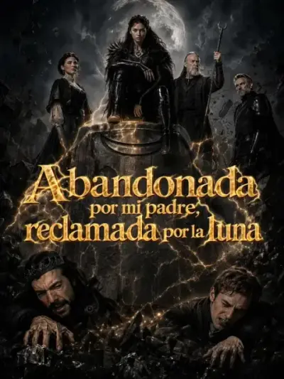 Abandonada por mi padre, reclamada por la luna — portada