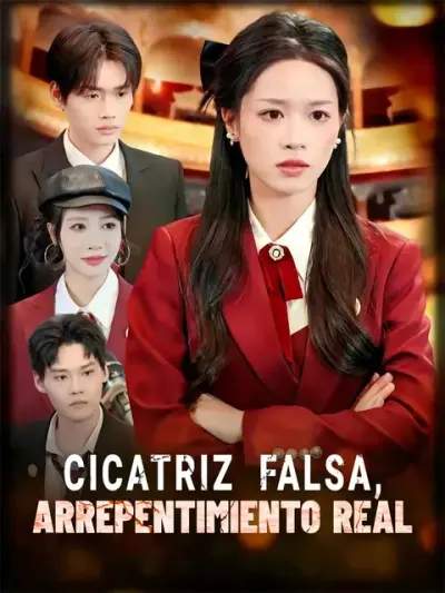 Cicatriz falsa, arrepentimiento real — portada