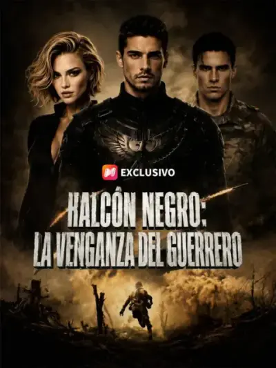 Halcón Negro: la venganza del guerrero — portada