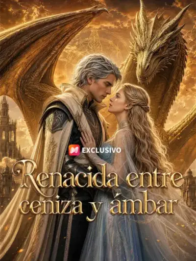 Renacida entre ceniza y ámbar — portada