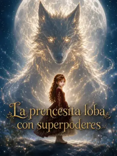 La princesita loba con superpoderes — portada