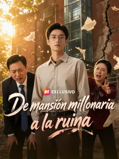De mansión millonaria a la ruina – portada del dorama corto