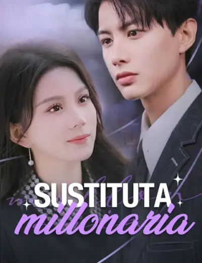 Sustituta millonaria — portada