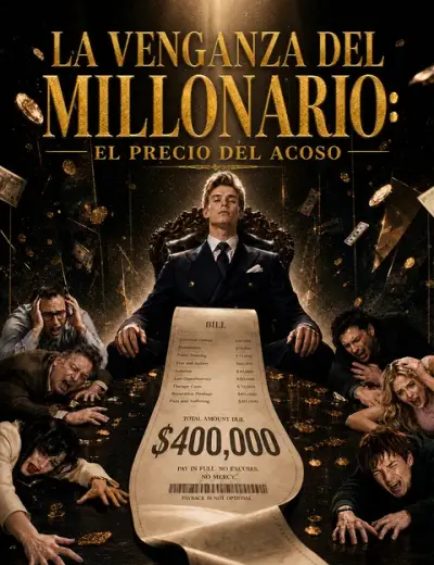 La venganza del millonario: el precio del acoso — portada