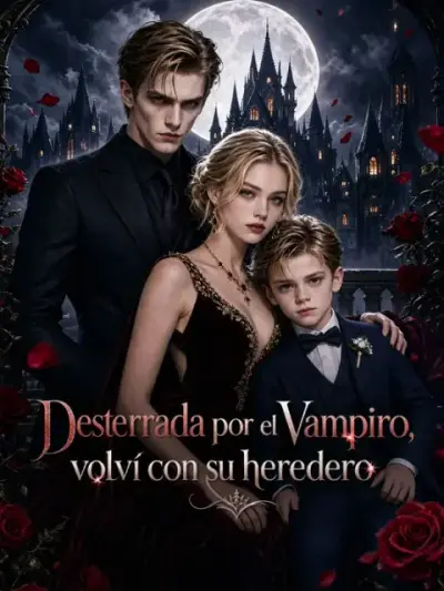 Desterrada por el vampiro, volví con su heredero — portada