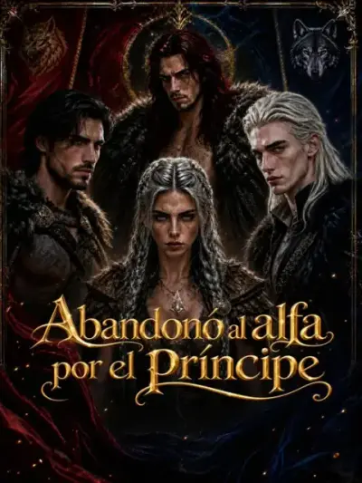 Abandonó al alfa por el príncipe — portada