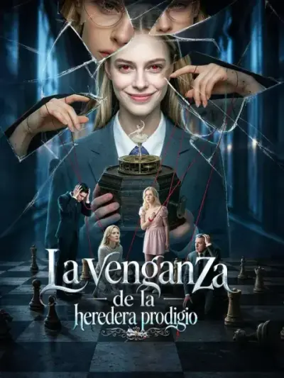 La venganza de la heredera prodigio — portada