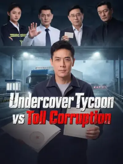 Undercover Tycoon vs Toll Corruption — vertical poster