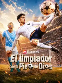 El limpiador con el Pie de Dios completo
