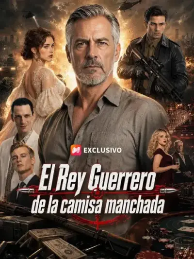 El Rey Guerrero de la camisa manchada — portada