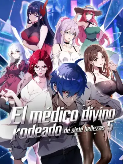 El médico divino rodeado de siete bellezas 5 — portada