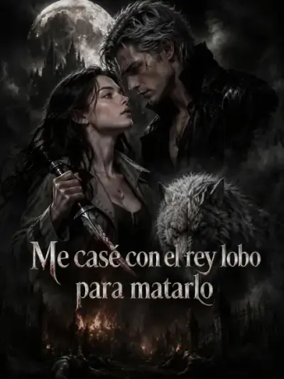 Me casé con el rey lobo para matarlo — portada