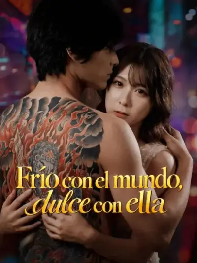 Frío con el mundo, dulce con ella — portada