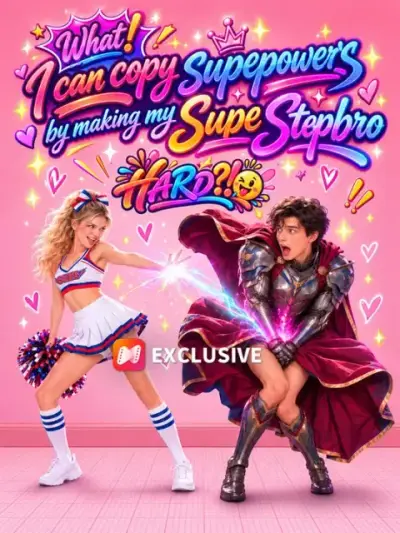 What? I can copy superpowers by making my Supe Stepbro HARD?! poster